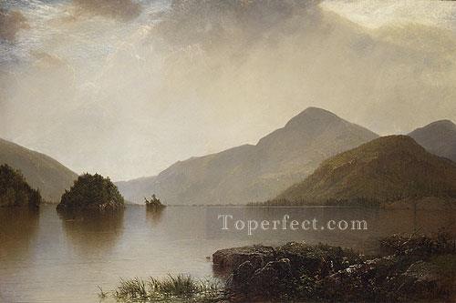Lake George Luminism seascape John Frederick Kensett Oil Paintings